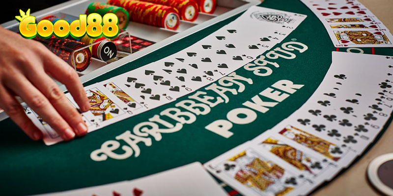 cách đánh bài trong Casino Caribbean Poker